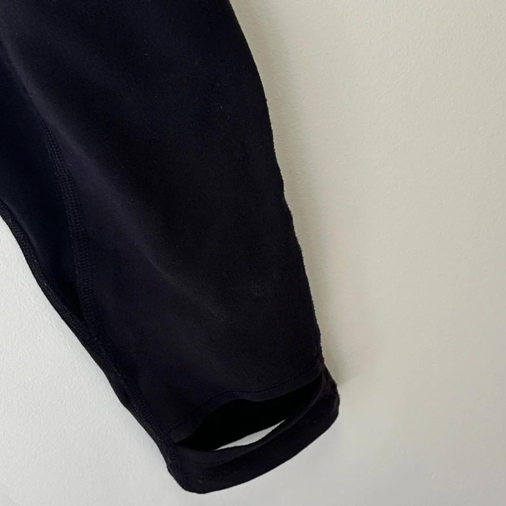 ALO Yoga Black Mesh Leggings - Picture 9 of 16